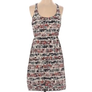 Hurley Spaghetti Strap‎ Bright Orange/BlueGray Dress Size S